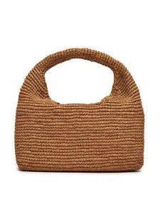 Manebi Torebka Halfmoon Bag V 2.2 DH Brązowy. Brązowe torebki klasyczne Manebi, bez wzorów, z materiału, bez dodatków. Za 559,99 zł.