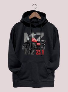 MZ ETZ 251 — bluza (Rozmiar: M; Kolor bluzy: czarny; Rodzaj nadruku: MZ ETZ 251). Czarne t-shirty nikiniki, m, bez wzorów, z bawełny, bez kołnierzyka, bez ramiączek. Za 169,00 zł.
