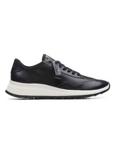 Clarks Skórzane sneakersy w kolorze czarnym rozmiar: 38. Czarne trampki Clarks, bez wzorów, bez zapięcia. Za 109,26 zł.