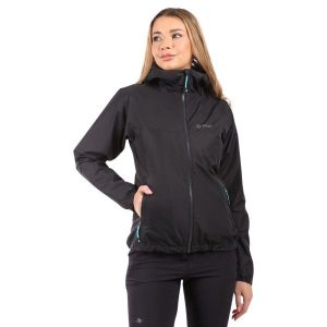 Damska kurtka outdoorowa Kilpi SONNA-W. Czarne kurtki Kilpi, xl, bez wzorów, bez kaptura. Za 422,05 zł.