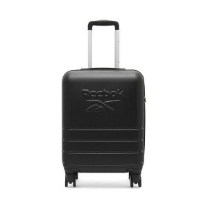 Walizka kabinowa Reebok. Czarne walizki Reebok, bez wzorów. Za 259,99 zł.