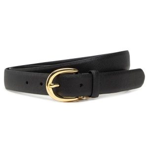 Pasek LAUREN RALPH LAUREN. Czarne paski Lauren Ralph Lauren, bez wzorów. Za 238,99 zł.