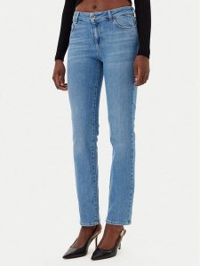 Liu Jo Jeansy UA5079 D4988 Niebieski Slim Fit. Niebieskie jeansy Liu Jo, bez wzorów, z bawełny. Za 599,99 zł.