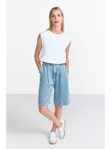 Rich & Royal Top w kolorze białym rozmiar: M. Białe topy Rich & Royal, m, bez wzorów, bez kołnierzyka, bez ramiączek. Za 88,95 zł.