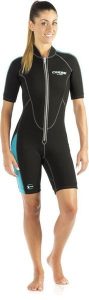 Damskie spodenki neoprenowe LIDO LADY 2 mm. Czarne kombinezony CRESSI, l, bez wzorów, z materiału, sportowe, bez kołnierzyka, bez ramiączek. Za 305,41 zł.