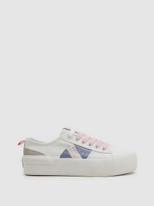 Pepe Jeans FOOTWEAR Sneakersy w kolorze białym rozmiar: 37. Białe trampki Pepe Jeans FOOTWEAR, bez wzorów, z jeansu, bez zapięcia. Za 166,88 zł.