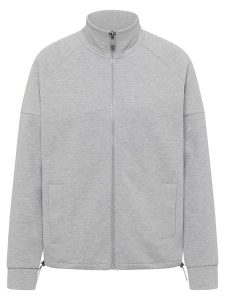 ELBSAND Bluza "Lona" w kolorze szarym rozmiar: XXL. Szare bluzy ELBSAND, xxl, bez wzorów, z bawełny, bez kaptura. Za 208,99 zł.