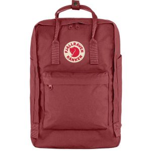 Plecak sportowy, na uczelnię Kanken mieści Laptop 17 20l. Czerwone plecaki Fjällräven. Za 555,99 zł.