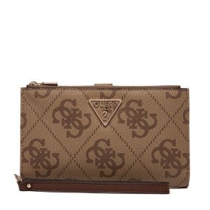 Portfel Guess. Brązowe portfele Guess, z aplikacjami. Za 299,99 zł.