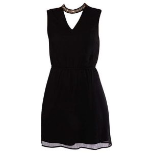 Only Kobiety Ubierają Dafne Sarah L / S Zgodności Chocker Black Dress (Rozmiar 38). Spódnice marki ONLY. W wyprzedaży za 70,00 zł.