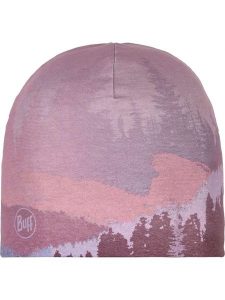 Buff Czapka w kolorze jasnoróżowym rozmiar: onesize. Różowe czapki Buff, bez wzorów, z materiału. Za 87,61 zł.