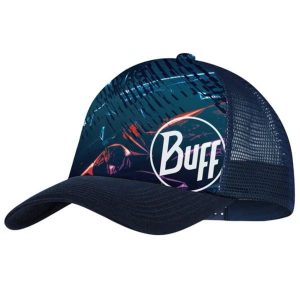 Czapka z daszkiem Unisex Buff Trucker Cap. Żółte czapki Buff, bez wzorów, z bawełny, sportowe. W wyprzedaży za 90,94 zł.