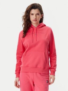 Tommy Jeans Bluza Tonal Linear DW0DW20304 Różowy Regular Fit. Czerwone bluzy Tommy Jeans, l, bez wzorów, z bawełny, bez kaptura. Za 229,99 zł.