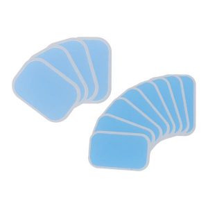Gel Pads - 12 sztuk. Niebieskie paski HMS, bez wzorów. Za 39,50 zł.