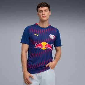 Koszulka piłkarska Puma RB Lipsk 25/26 oficjalna wyjazdowa. Bluzki Puma, xl, bez wzorów, z materiału, sportowe, bez kołnierzyka, bez ramiączek. Za 389,99 zł.