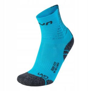 Skarpety do biegania damskie Uyn Run Fit Socks Blue. Niebieskie skarpetki UYN, bez wzorów. Za 69,99 zł.