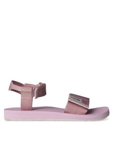 The North Face Sandały Skeena Sandal II NF0A8AE674V1 Różowy. Czerwone sandały The North Face, bez wzorów, z materiału, bez obcasa, na płaskiej podeszwie, bez zapięcia. Za 149,99 zł.