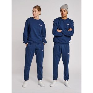 Jogging Hummel GC Austin. Niebieskie szorty Hummel, bez wzorów, z tkaniny, sportowe. Za 234,00 zł.