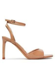 Aldo Sandały Sake 13707880 Brązowy. Brązowe sandały ALDO, bez wzorów, ze skóry, bez obcasa, na szpilce, bez zapięcia. Za 339,99 zł.