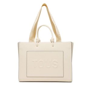 Torebka TOUS. Brązowe shopper bag Tous, bez wzorów, bez dodatków. Za 599,99 zł.
