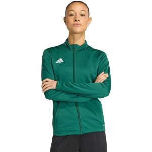 Bluza damska adidas Entrada 26 Track. Zielone bluzy ADIDAS, bez wzorów, z poliesteru, bez kaptura. Za 121,99 zł.