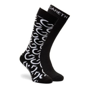 Skarpety narciarskie unisex GARETH & LUCAS The Seventy-Five 2-pak. Białe skarpetki GARETH & LUCAS, bez wzorów, z elastanu. Za 109,99 zł.