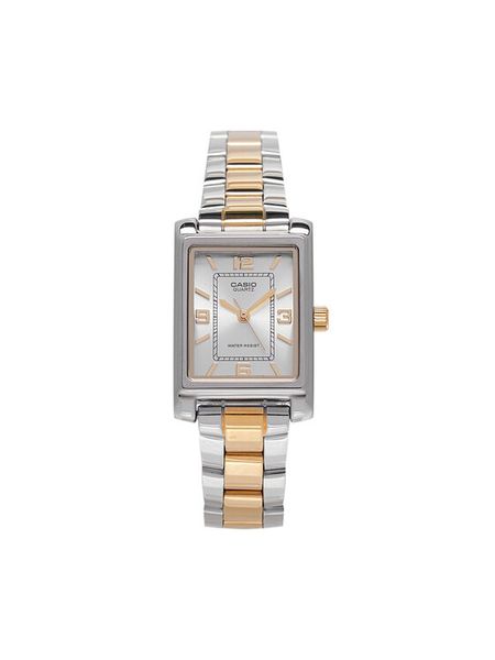 Casio Zegarek LTP-1234PSG-7AEG Srebrny. Szare, cyfrowe zegarki Casio. Za 269,99 zł.
