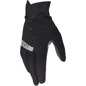 Rękawice rowerowe LEATT Glove MTB 2.0 Windblock. Czarne rękawiczki LEATT, bez wzorów. Za 209,99 zł.