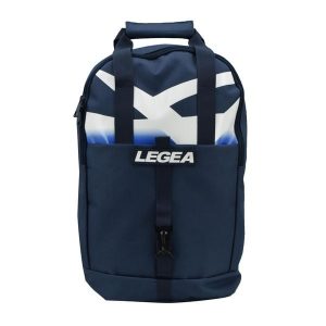 Plecak sportowy podróżny NIHAT 40x30x15 cm. Niebieskie plecaki LEGEA. W wyprzedaży za 92,00 zł.