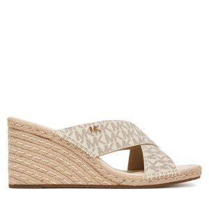 Espadryle MICHAEL Michael Kors. Białe espadryle MICHAEL Michael Kors, bez wzorów, bez obcasa. Za 589,99 zł.