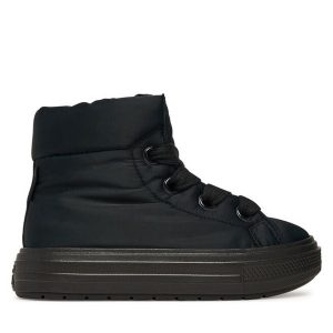 Śniegowce Converse. Czarne buty zimowe Converse, bez obcasa, bez zapięcia. Za 469,99 zł.