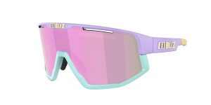 Okulary przeciwsłoneczne Bliz Fusion Small pastel purple/brown rose. Czerwone okulary przeciwsłoneczne BLIZ, owalne. Za 359,99 zł.