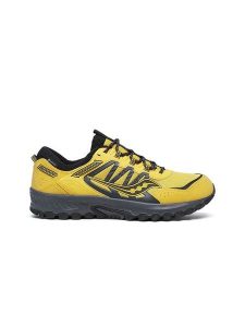 Saucony Sneakersy w kolorze żółto-czarnym rozmiar: 41. Czarne trampki Saucony, bez wzorów, bez zapięcia. Za 316,99 zł.