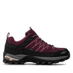 Trekkingi CMP. Fioletowe buty sportowe CMP, bez wzorów, bez zapięcia, trekkingowe. Za 319,99 zł.