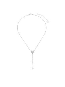 Guess Naszyjnik JUBN06 007JW Srebrny. Szare naszyjniki Guess, srebrne. Za 399,99 zł.
