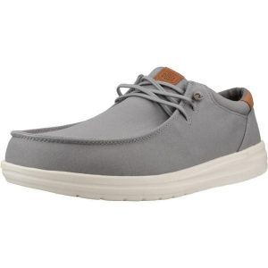 Buty HEY DUDE PAUL CANVAS Szary. Szare buty trekkingowe PRO BRANDS, z tkaniny, bez zapięcia. Za 349,99 zł.