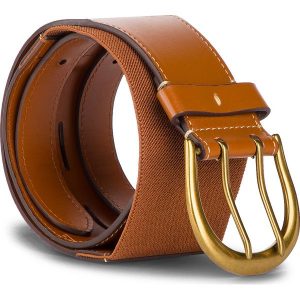 Pasek Damski LAUREN RALPH LAUREN - Cornwall 412704680002 Brown. Brązowe paski marki Lauren Ralph Lauren, w paski, z materiału. Za 259,00 zł.