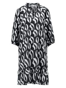 FYNCH-HATTON Lniana sukienka w kolorze czarnym rozmiar: 36. Czarne sukienki FYNCH-HATTON, na co dzień, bez wzorów, ze lnu, bez kołnierzyka, bez ramiączek, midi, proste. Za 152,99 zł.