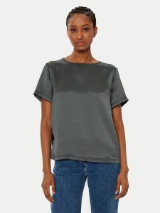 Weekend Max Mara T-Shirt Amburgo 2515941051 Czarny Regular Fit. Czarne t-shirty Weekend Max Mara, xs, bez wzorów, z syntetyku, bez kołnierzyka, bez ramiączek. Za 289,99 zł.