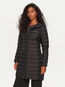 Columbia Płaszcz zimowy Lake 22™ II 2088322 Czarny Regular Fit. Czarne płaszcze Columbia, na zimę, m, bez wzorów, z syntetyku, bez kaptura. Za 489,00 zł.