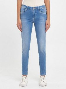 LTB Dżinsy "Jonna B" - Skinny fit - w kolorze błękitnym rozmiar: W26/L32. Niebieskie jeansy LTB, z aplikacjami. Za 100,99 zł.