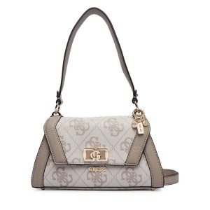 Torebka Guess. Brązowe torebki klasyczne Guess, z aplikacjami, bez dodatków. Za 589,99 zł.