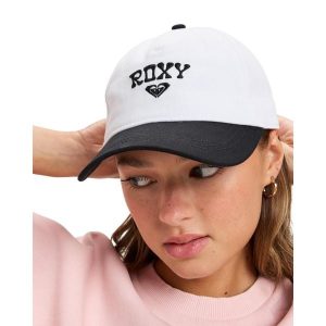 Czapka Trucker dla Kobiety SOMETHING MAGIC Czarny. Brązowe czapki Roxy, bez wzorów, z bawełny. Za 109,99 zł.