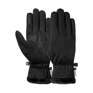 Damskie rękawice narciarskie Reusch Liberty. Czarne rękawiczki REUSCH, bez wzorów. Za 241,00 zł.