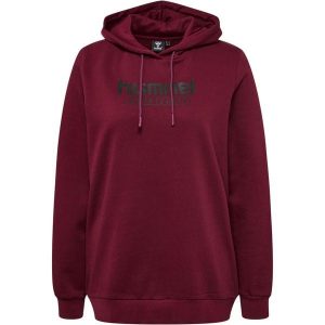 Sweat bluza z kapturem dla kobiet Hummel Booster. Czerwone bluzy Hummel, xs, bez wzorów, z kapturem. W wyprzedaży za 213,50 zł.
