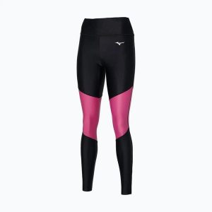 Legginsy damskie do biegania Mizuno Core Long. Czarne legginsy Mizuno, bez wzorów, z elastanu, długie. Za 139,99 zł.