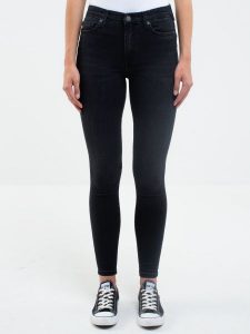 Jeansy damskie push up z wysokim stanem szare Melinda High Waist 895. Szare jeansy Big Star, z jeansu. Za 329,99 zł.