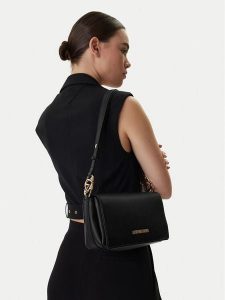 LOVE MOSCHINO Torebka JC4008PP1OLB0000 Czarny. Czarne torebki klasyczne LOVE MOSCHINO, bez wzorów, ze skóry, bez dodatków. Za 657,99 zł.