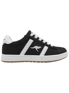 Kangaroos Sneakersy "K-CA Miles OS" w kolorze czarnym rozmiar: 36. Czarne trampki KangaROOS, bez wzorów, bez zapięcia. Za 74,28 zł.