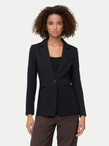 ONLY Marynarka Niko 15363900 Czarny Slim Fit. Czarne marynarki i żakiety ONLY, bez wzorów, z syntetyku. Za 229,99 zł.